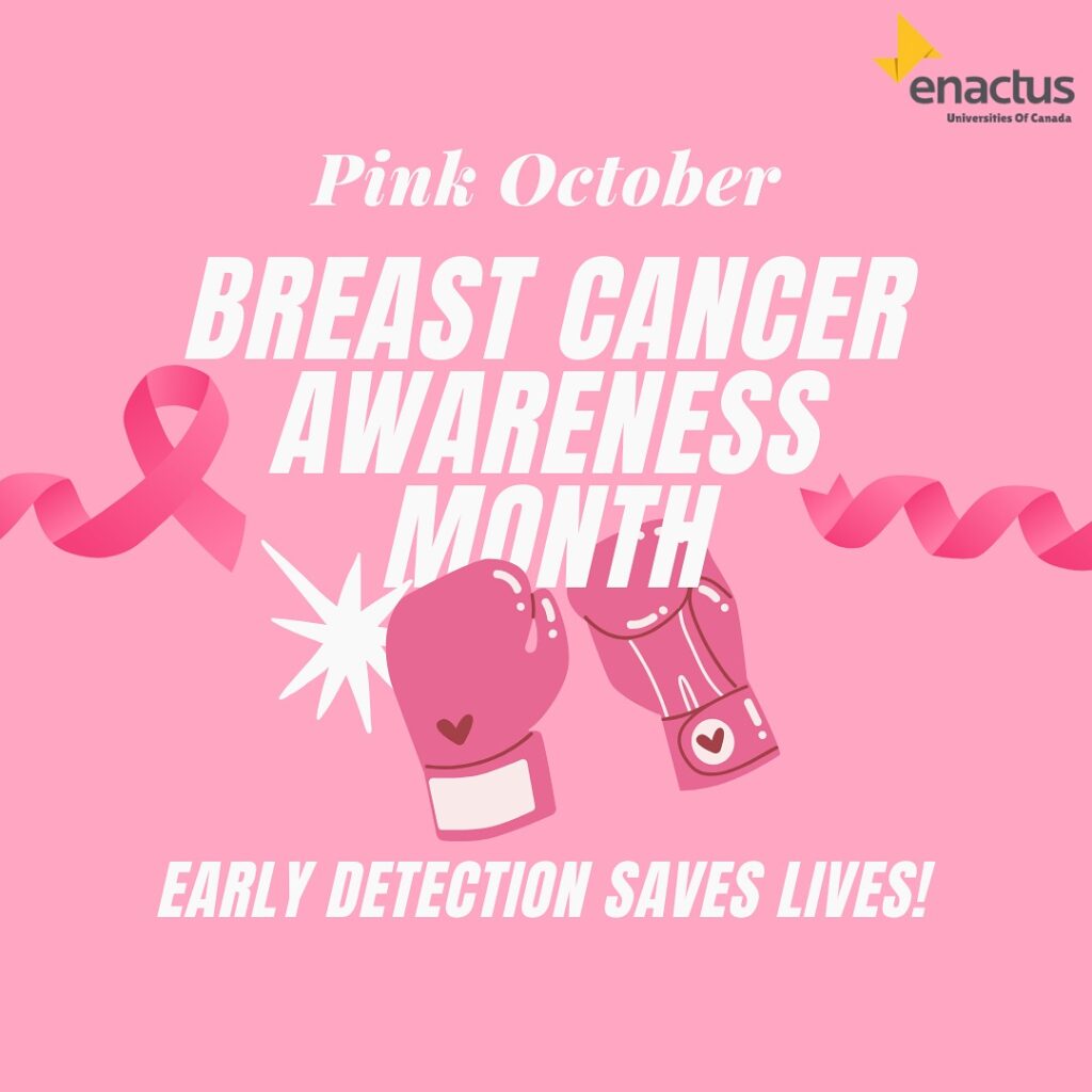 Enactus UCE breast cancer event